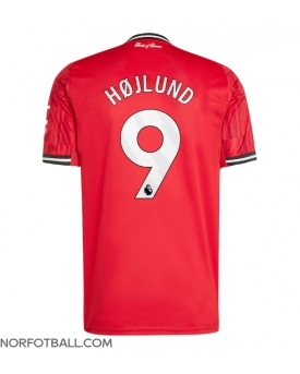 Billige Fotballdrakt Manchester United Rasmus Hojlund #9 Replika Hjemmedrakt 2025-26 Kortermet